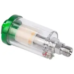 GENERICO - Mini Filtro Pistola Pintar 1/4 Trampa De Agua Verde BELUG
