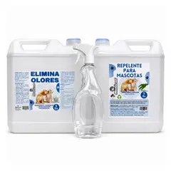 MOHICAN - Kit Repelente 5lts + Eliminador Olores 5lts Eucalipto + Spray