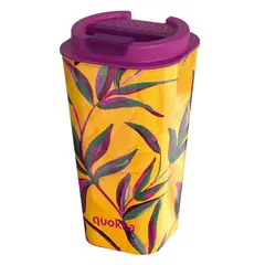 QUOKKA - VASO CAFE DOBLE PARED PP FLUX SUN GARDEN 450 ML
