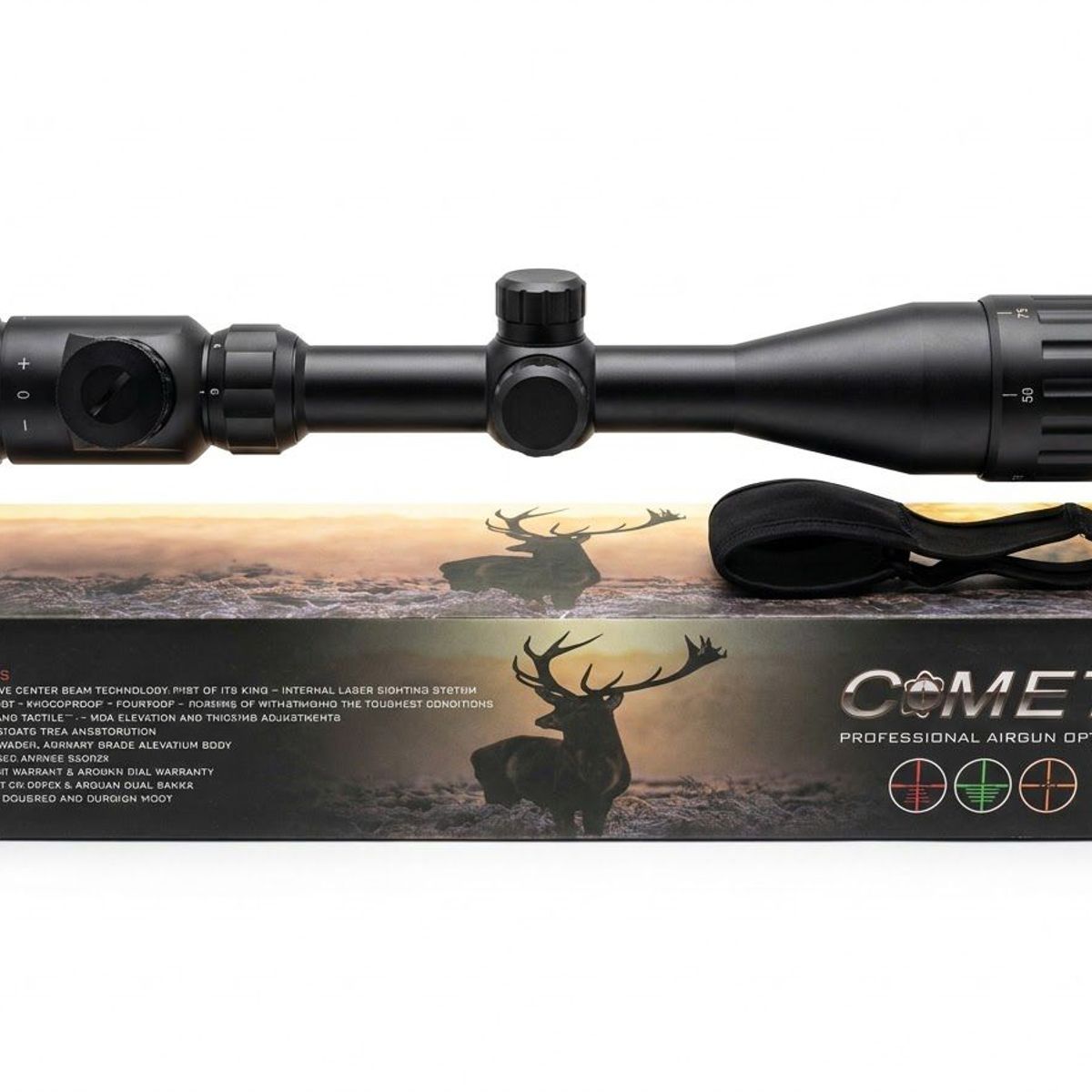 COMET - Mira Telescópica Para Rifles Para Cazar 4-16x40 AOEG
