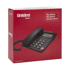 UNIDEN - Teléfono sobremesa 7408 manos libres con ID Open Box