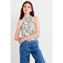 IO - Polera Sin Mangas Mujer Blanca