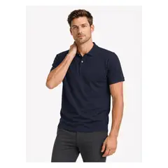 ARROW - Polera Pique Regular Fit Azul