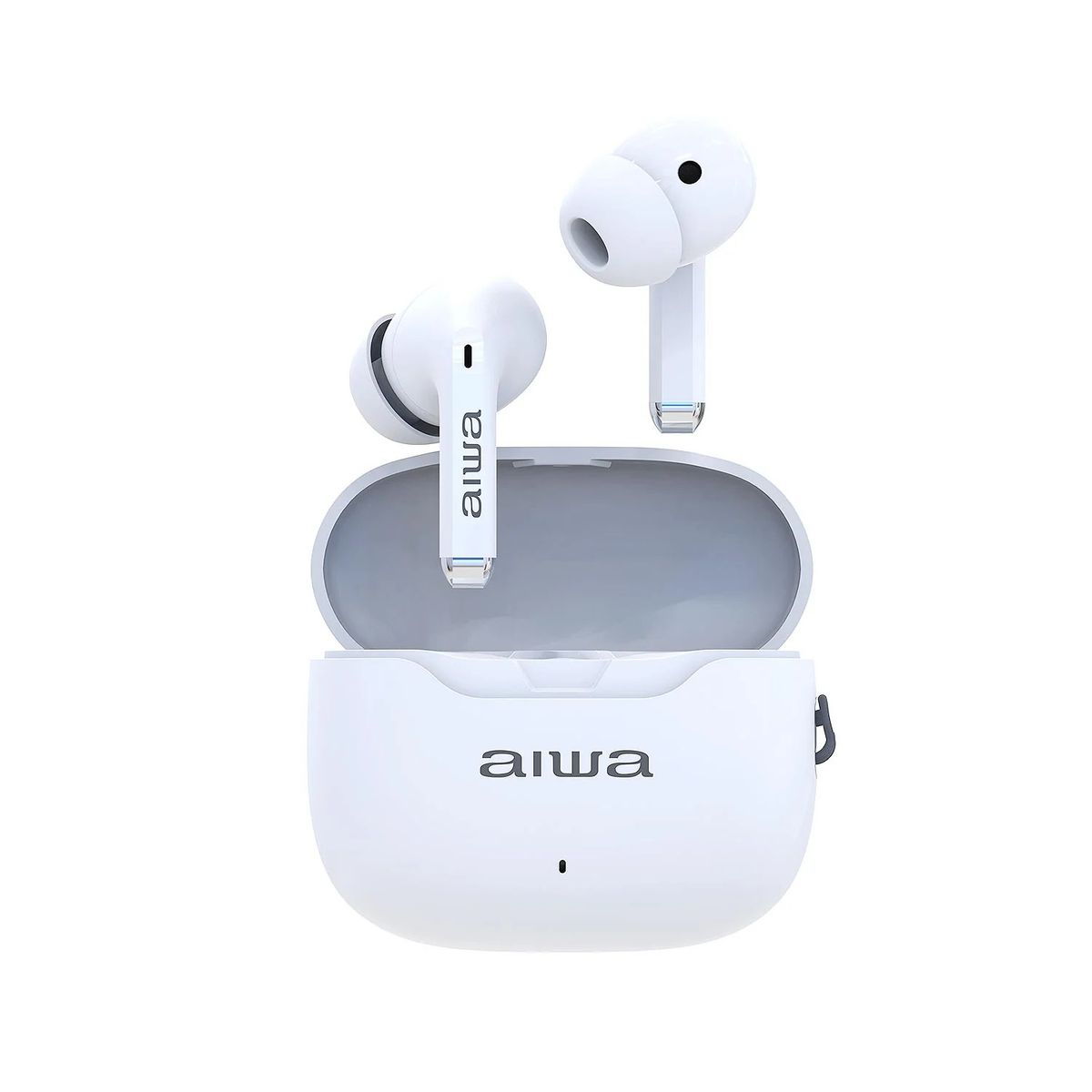 AIWA - AUDÍFONOS BLUETOOTH IN EAR TACTIL CANCELACIÓN DE RUIDO BLANCO AW-TWSG50ANCW