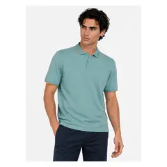 ARROW - Polera Pique Regular Fit Verde Claro