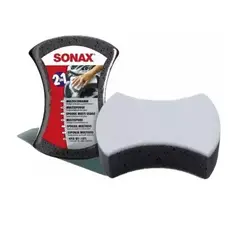 SONAX - Esponja Multiuso 2 En 1 Lavado Quita Manchas