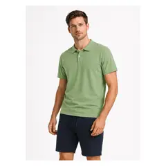 ARROW - Polera Pique Regular Fit Verde