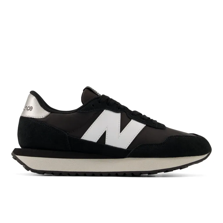 Zapatillas Urbanas Mujer 237 Negras/Blanca