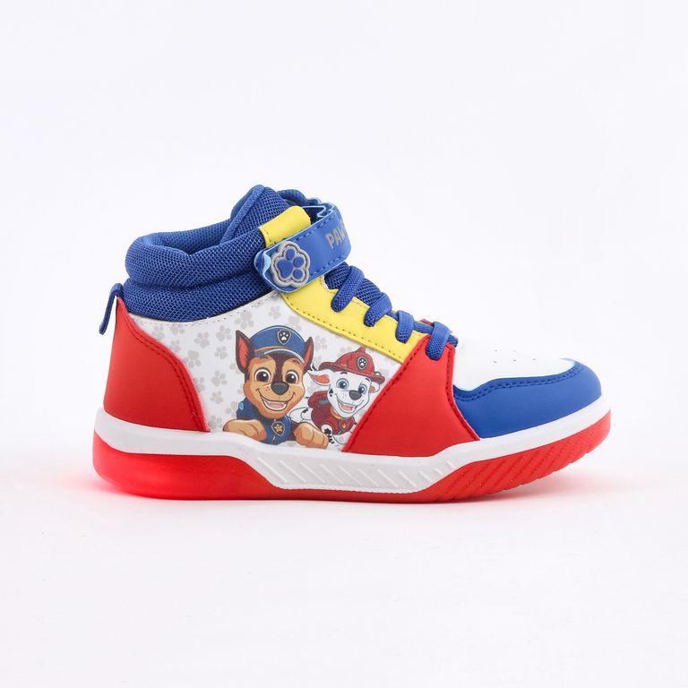 Zapatilla Luces Niño Amigos Blanco