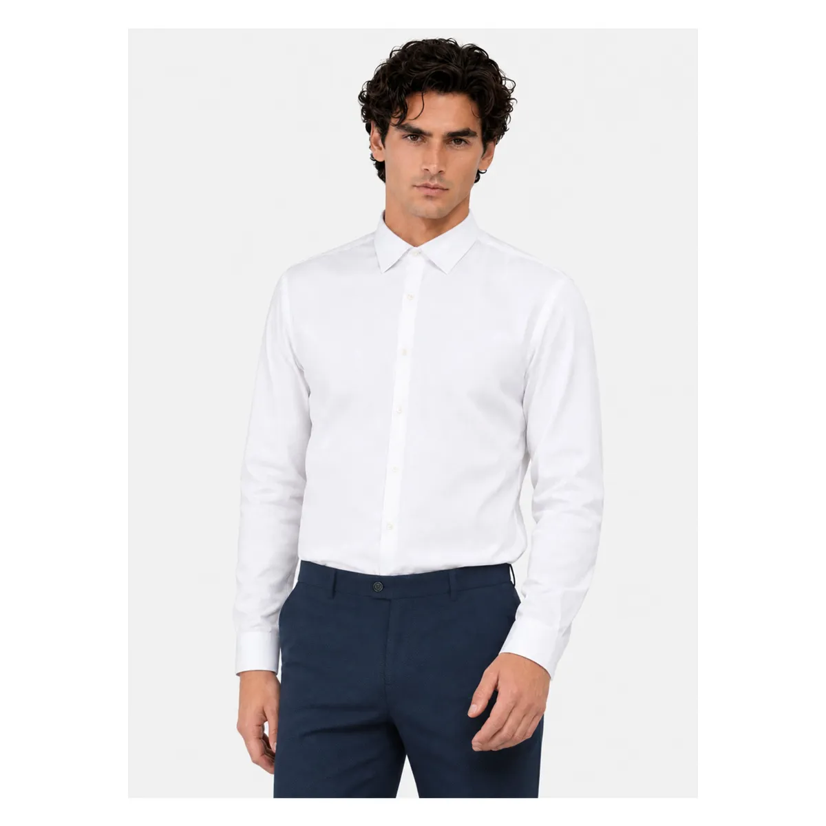 ARROW - Camisa Formal Spandex Slim Fit Blanco Arrow ARROW