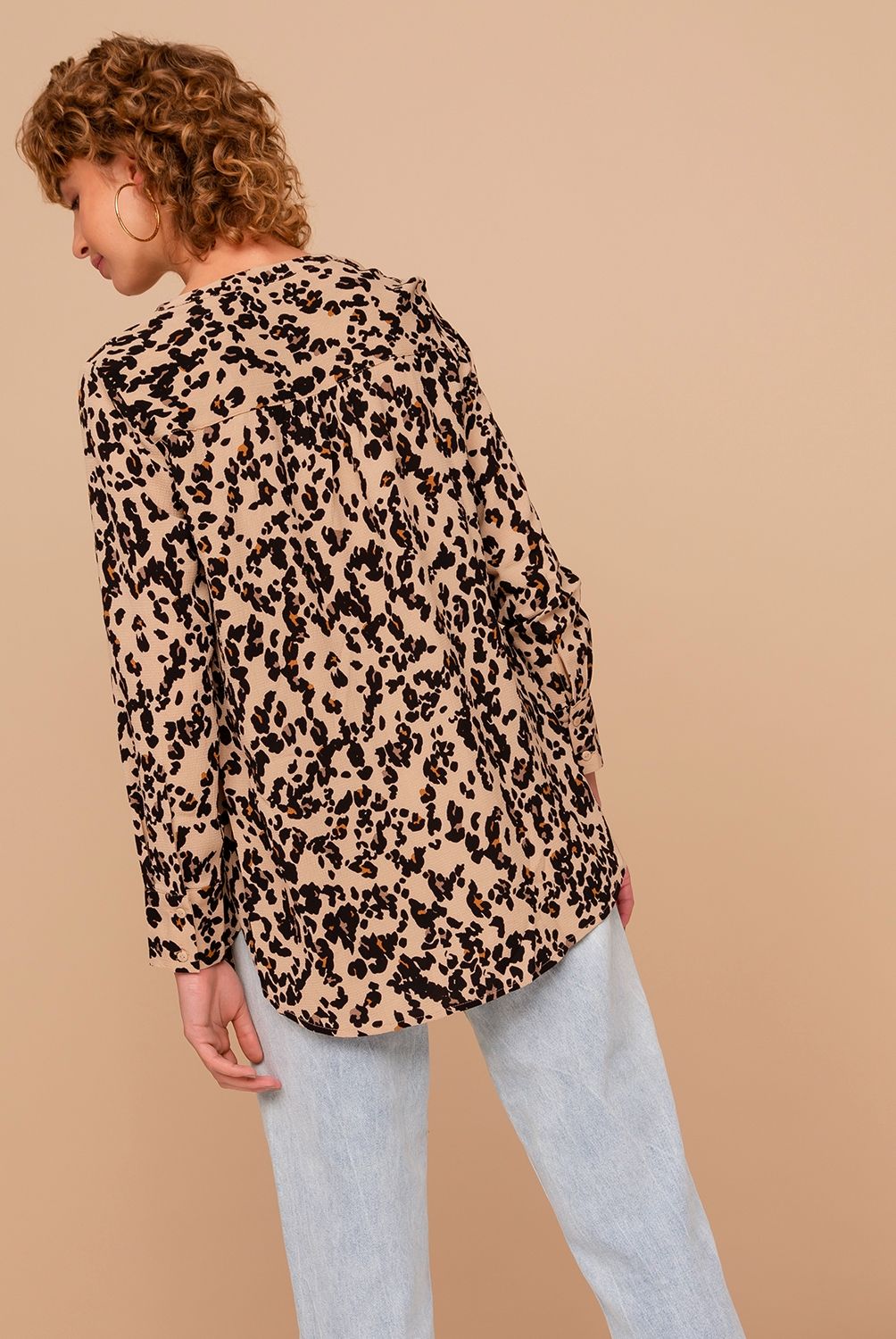 VERO MODA - Blusa Animal Print Mujer