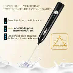 MOVI - BATIDOR  MAS MEZCLADOR DE LIQUIDOS INALAMBRICO RECARGABLE
