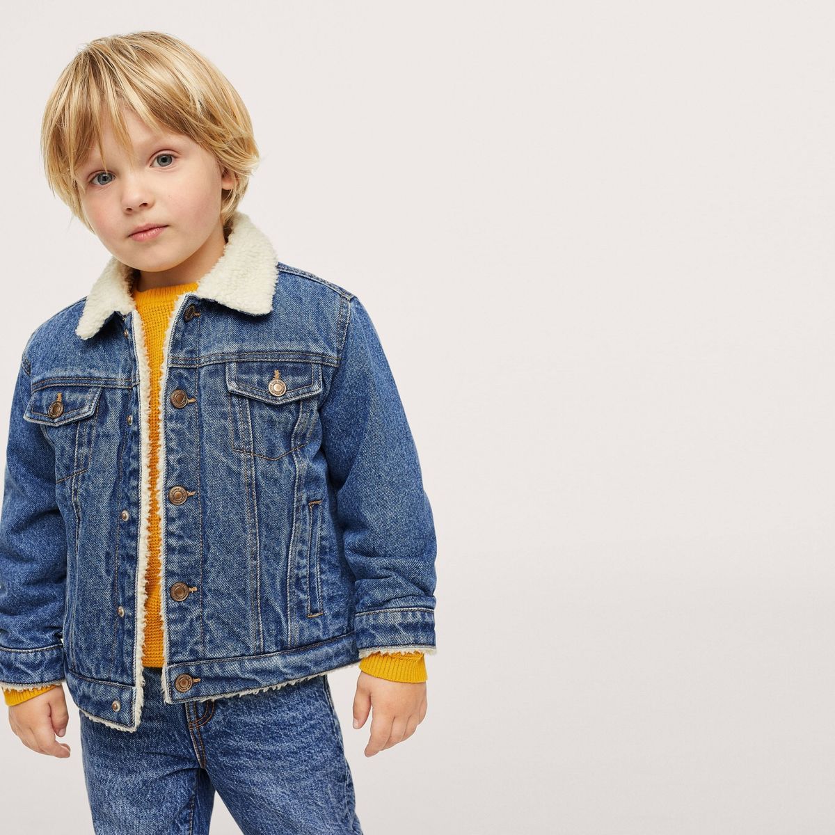 MANGO KIDS - Chaqueta Denim Chiporro Niño