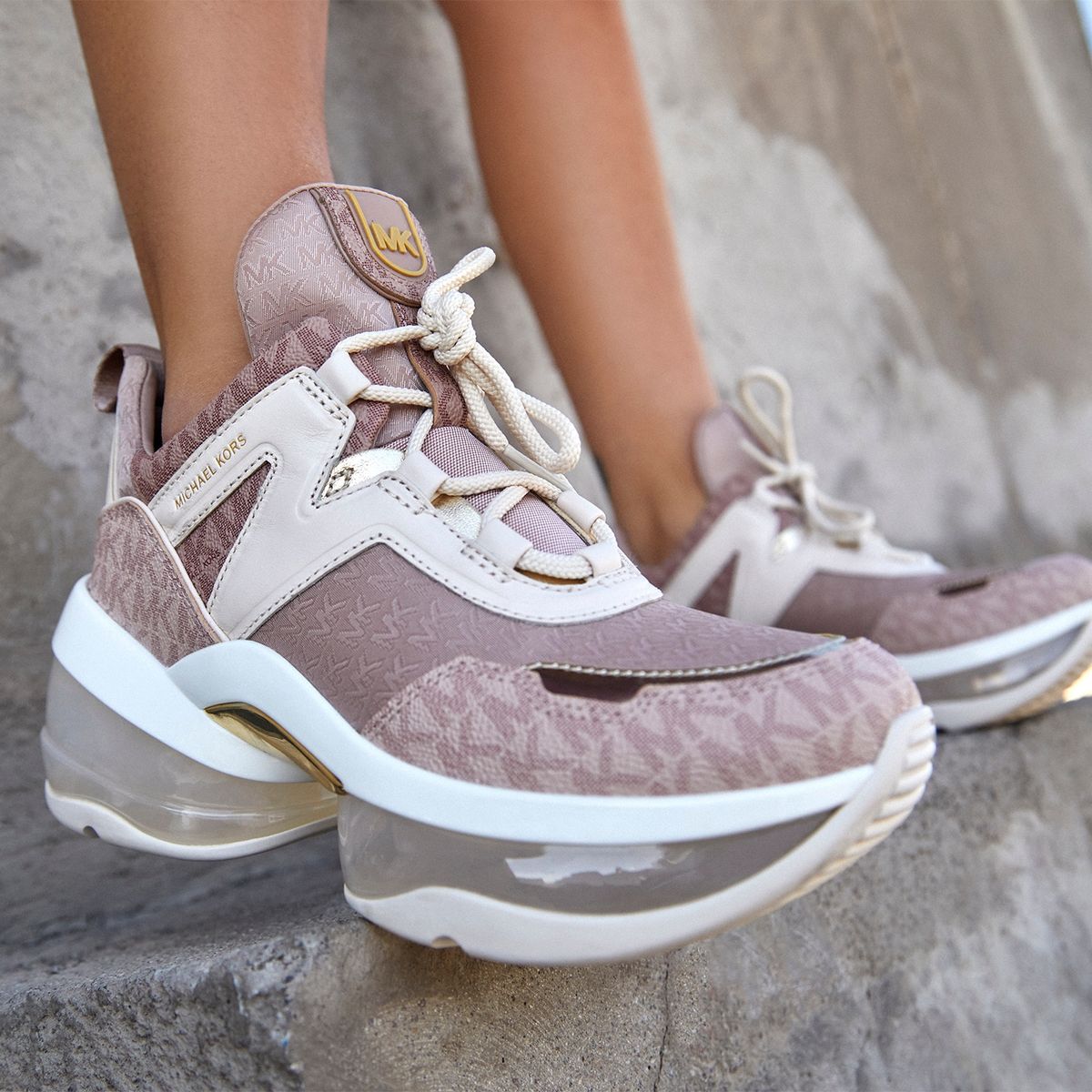 MICHAEL KORS - Zapatilla Urbana Mujer Rosada Michael Kors