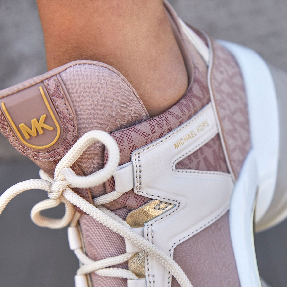 MICHAEL KORS - Zapatilla Urbana Mujer Rosada Michael Kors