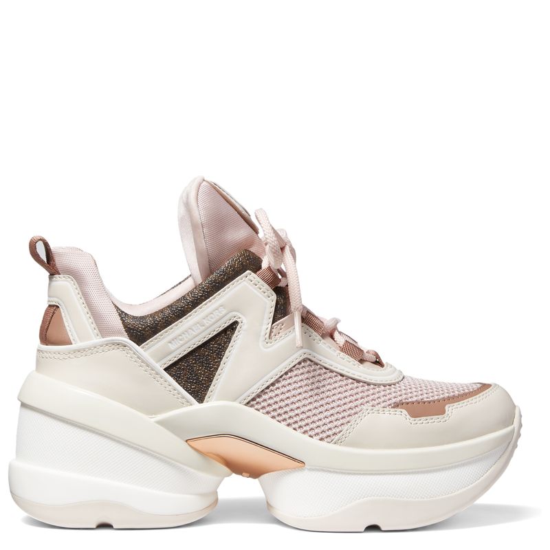 MICHAEL KORS - Michael Kors Zapatilla Urbana Mujer Cuero Rosado