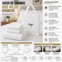 MP - Sabana de 800 hilos king