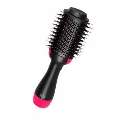 MOVI - Cepillo Alisador Eléctrico Secador Anti Frizz Cepillo 3 en 1