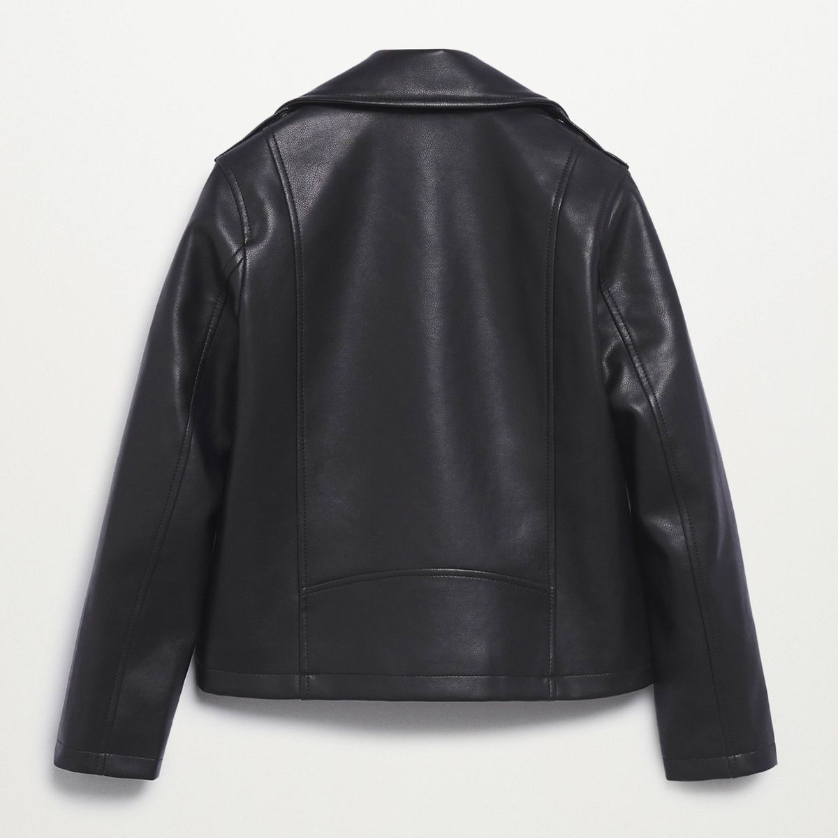 MANGO KIDS - Chaqueta Biker Efecto Piel  Niña