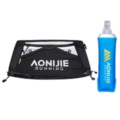 AONIJIE - Cinturón de Running W8141 Mont Blanc 2.0 con Botella 500ml