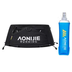 AONIJIE - Cinturón de Running W8141 Mont Blanc 2.0 con Botella 500ml