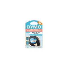 DYMO - Cinta Rotuladora LetraTag 12 mm 4m Blanco
