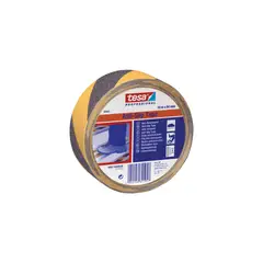 TESA - Cinta Antideslizante 50 mm x 15 m Negra Amarilla