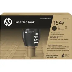 HP - Kit de Recarga de Tóner de Tanque Original LaserJet 154A Negro