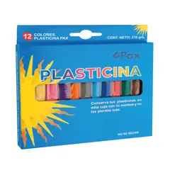 PAX - Plasticina Surtido 12 Colores