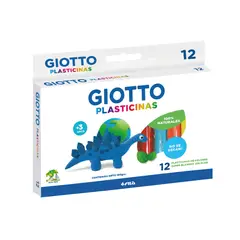 GIOTTO - Plasticina Natural 12 Colores