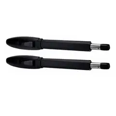 ZKTECO - ZK-SW300DC. Kit de pistones aluminio antioxidante ZK para puertas abatibles con doble servicio sopor