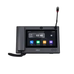 DAHUA - DHI-VTS8A40B-CG. Estacion maestra conserjeria pantalla 10 Android 11 audio vidireccional por altavo