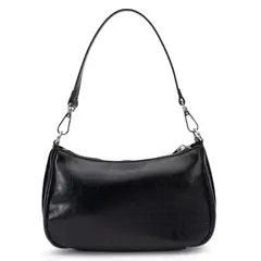 GACEL - Cartera mujer negro bandolera pequeña