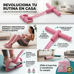 CRUSEC - Ligas De Resistencia Piernas Ejercicios 2T
