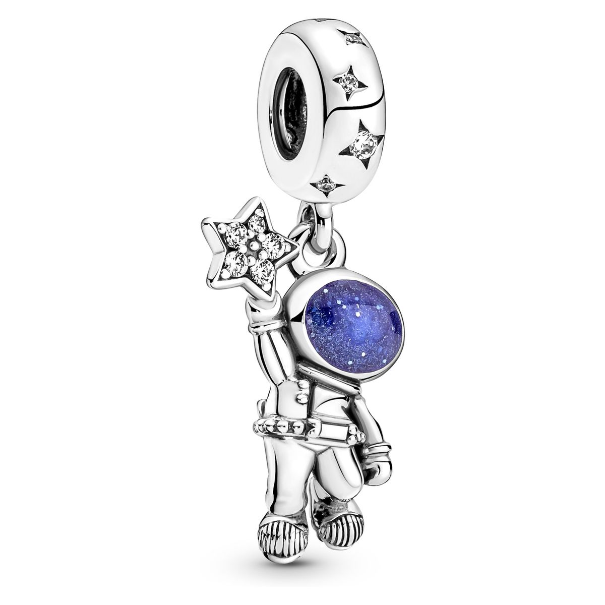 PANDORA - Charm Colgante Astronauta En La Galaxia Mujer Pandora
