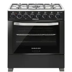 SINDELEN - COCINA HIBRIDA GLP 5Q SECURITY FLAME CH-700NG