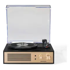 GRUPO LASER DISC - TORNAMESA CROSLEY RECORD PLAYER BT MILES BLACK