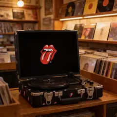 GRUPO LASER DISC - TORNAMESA THE ROLLING STONES BLACK