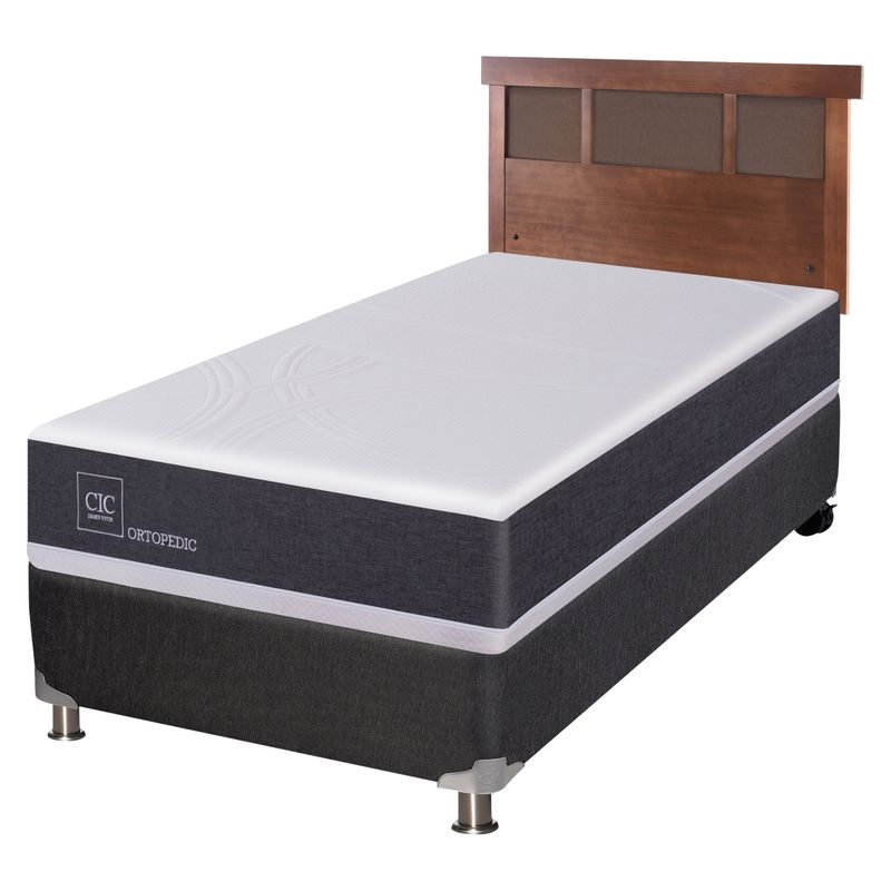 CIC - Box Spring Ort B5 Black 1 Plaza Res Dublin Caramel   Cic