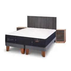 CIC - Cama Europea Premium King Set Espresso