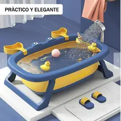 GENERICO - Tina bañera plegable para bebe.