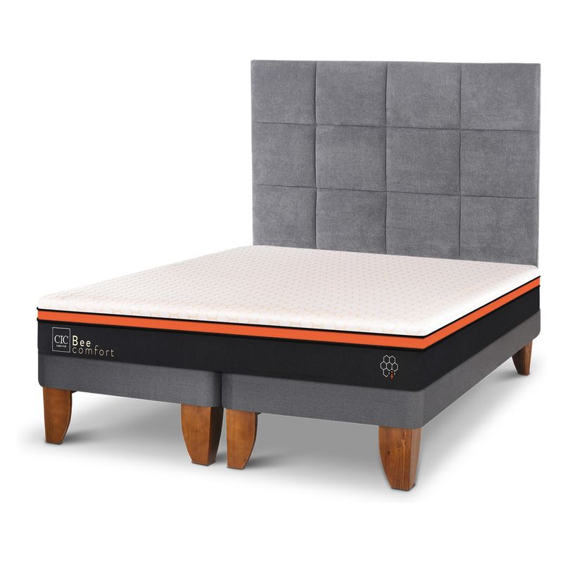 CIC - Camas Europeas Bee Comfort King Respaldo Tamesis Cic