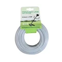 GENERICO - Nylon Para Orilladoras Y Desmalezadora De 3mmx15m Acerado