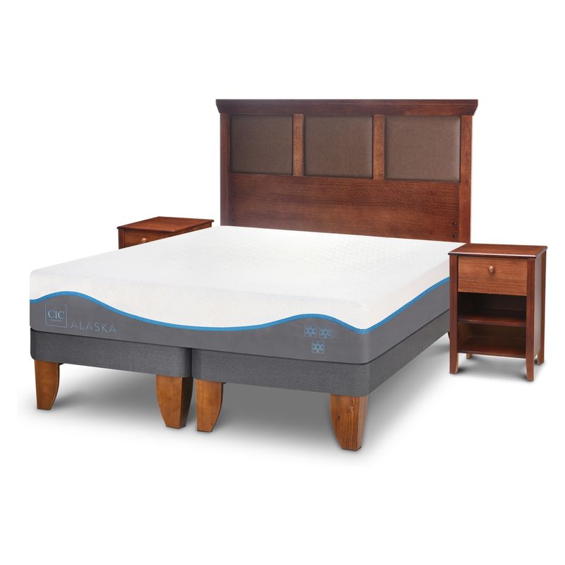 CIC - Cama Europea Alaska King New Torino S/T Cic
