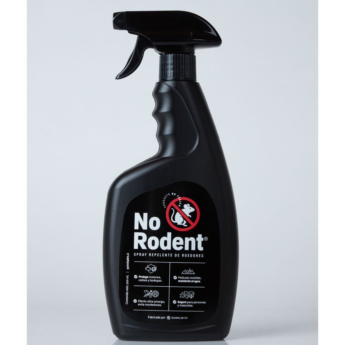 GENERICO - No Rodent. Spray repelente de roedores. 500ml