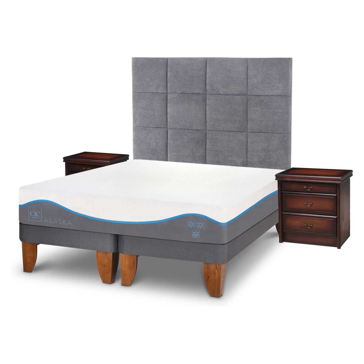 CIC - Cama Europea Alaska King Tamesis S/T Cic