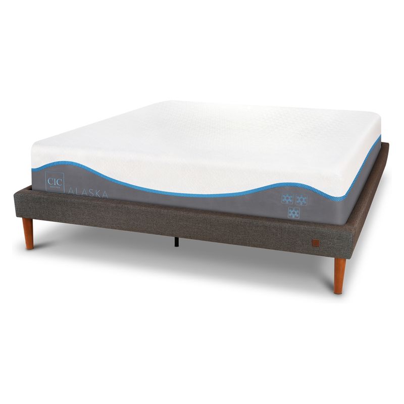CIC - Cama Europea Curve Alaska 2 Plazas X 2.20Mt Base Normal Cic
