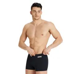ARENA - Shorts Hombre M Team Swim Short Solid Negro