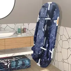 GENERICO - Bañera plegable portátil adultos y niños balde Spa 110×55cm