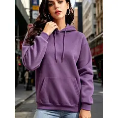 BLUE MOUNTAIN - Poleron Canguro Unisex Algodon